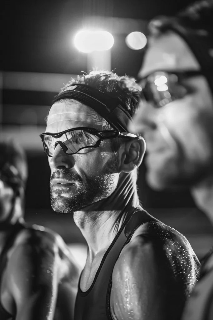 black-white-portrait-athlete-participating-olympic-championship-sports